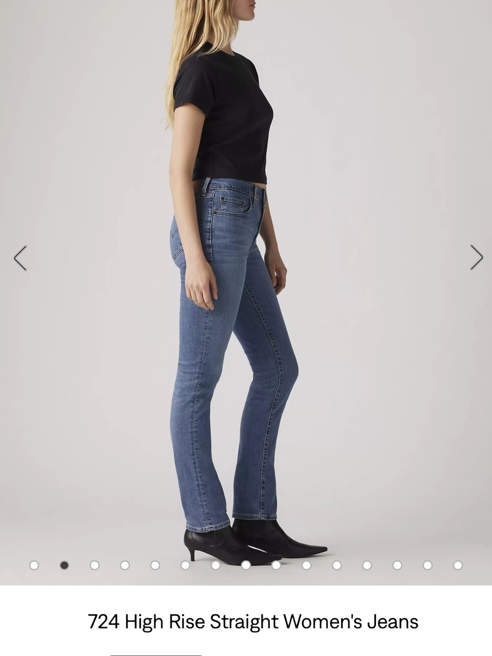 Levi's Women's Flexible High-Rise Straight Jeans